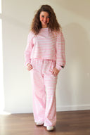 Lulu Mac Light Pink Stripe Pants