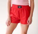 Lulu Mac Red Boxer Short