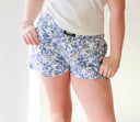 Lulu Mac Blue Floral Boxer Short