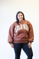 Lulu Mac Camo Brown Sweatshirt