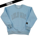 Girls LuluMac Blue Monochrome Sweatshirt