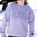 Girls Lulumac Lavender Sweatshirt